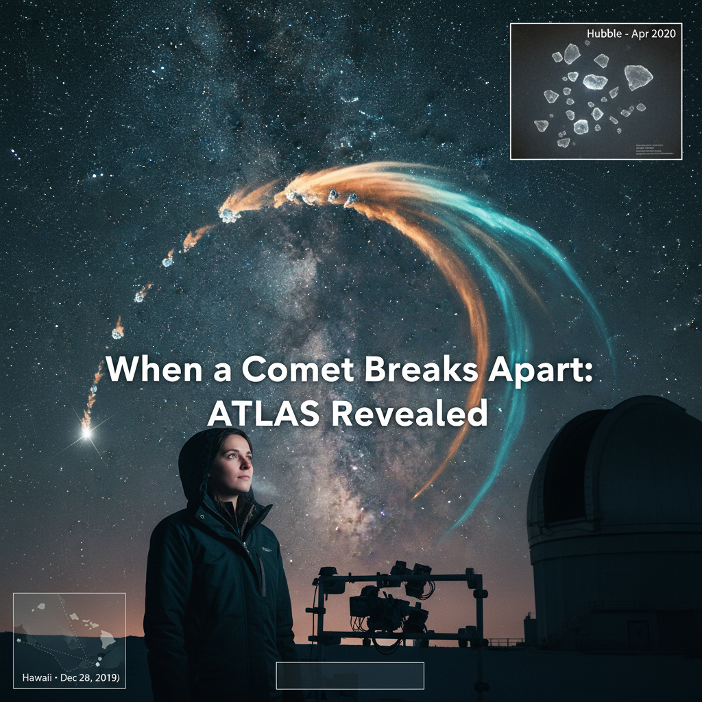 Comet ATLAS: A Celestial Enigma Unveiled