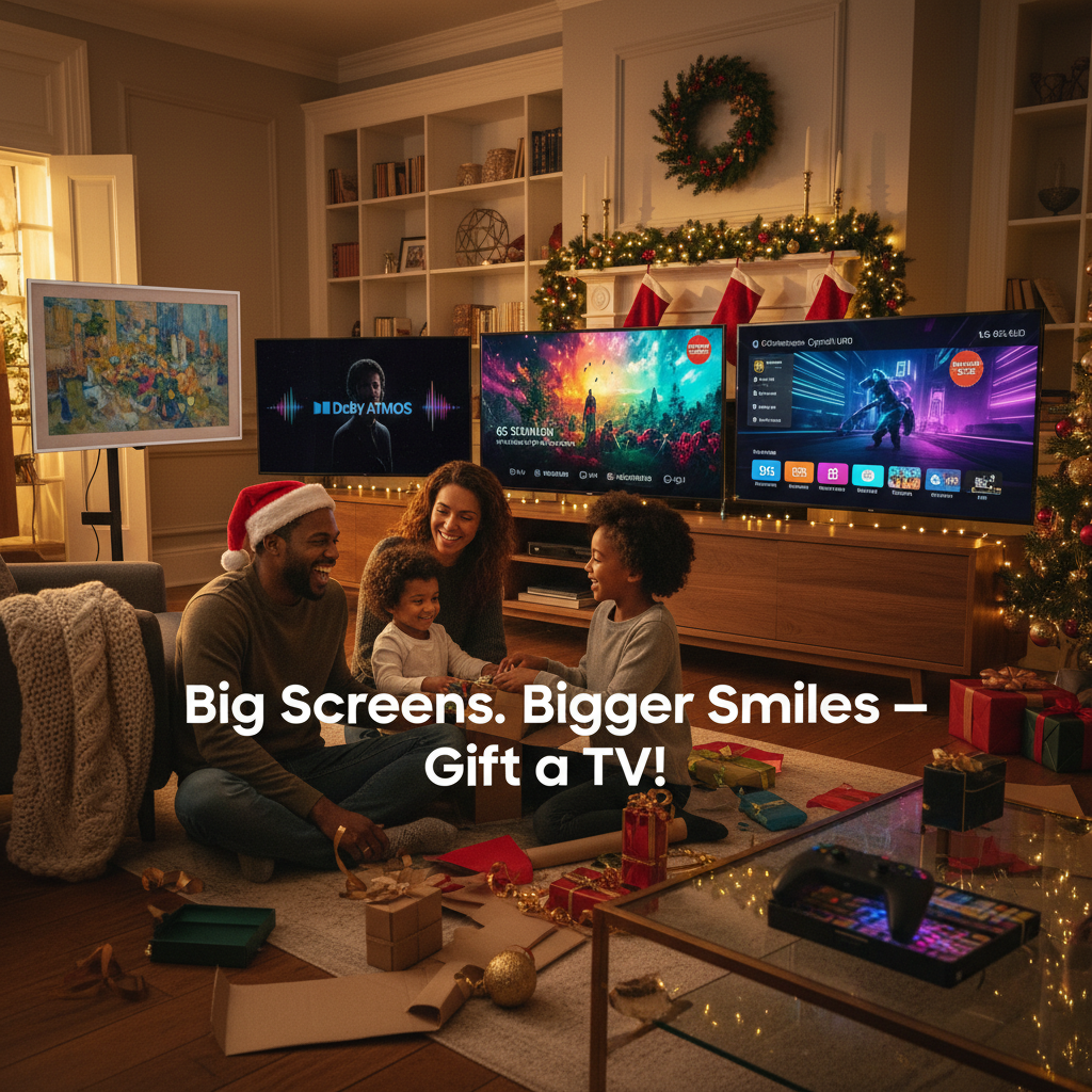 🎄 Top 5 TVs to Gift This Christmas!