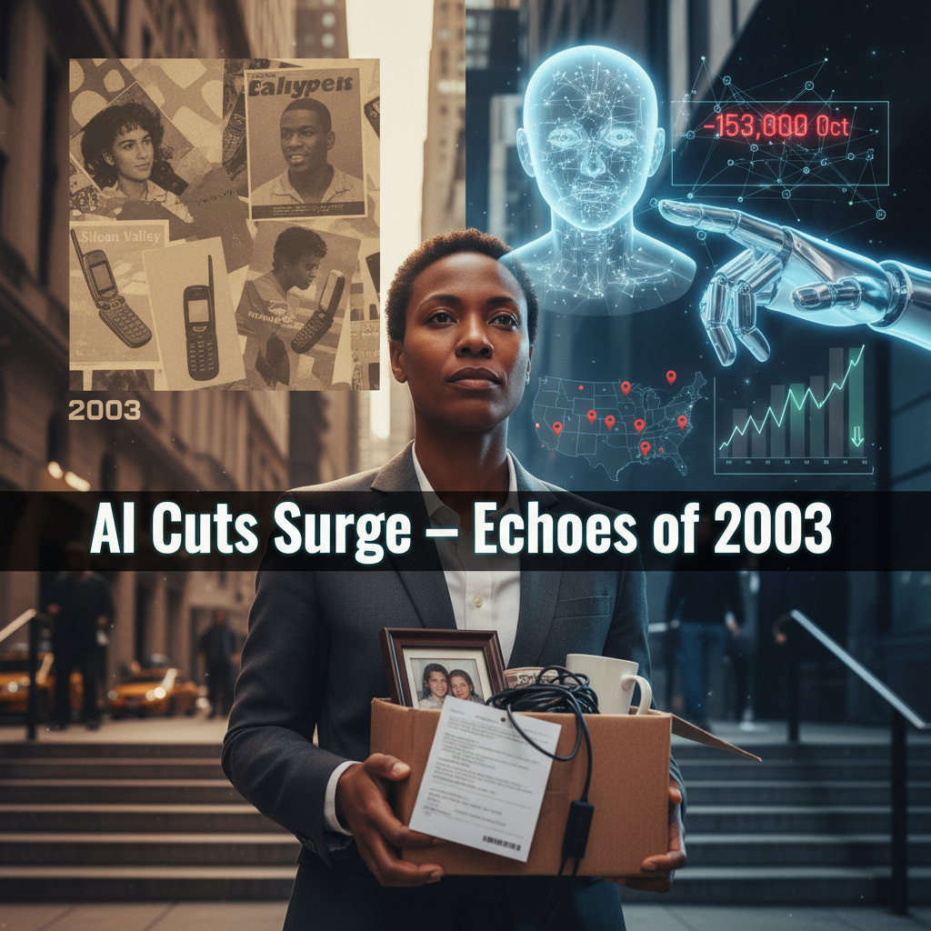 AI Job Cuts Surge: Echoes of 2003 Tech Shift