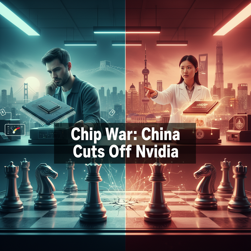 China Bans Nvidia: Chip War Heats Up!