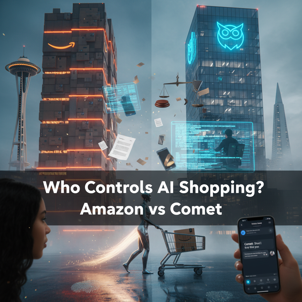 Amazon vs. Perplexity: Battle Over AI Shopping Tool