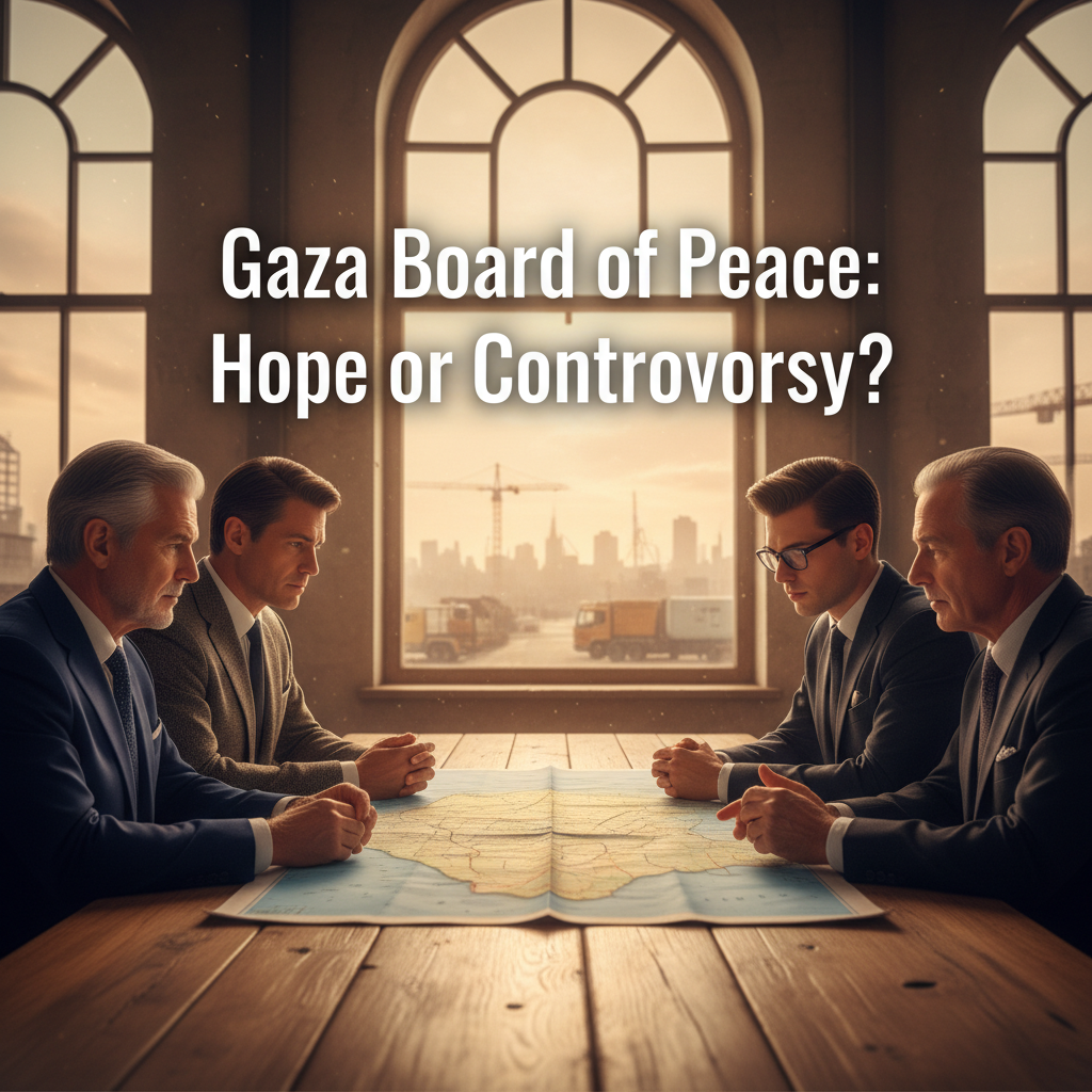 Gaza Board of Peace: Global Ambition or Controversy?