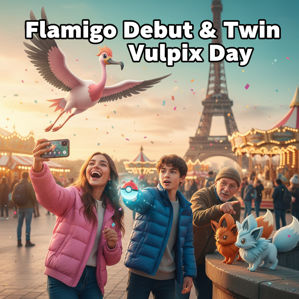 Pokémon GO’s Week: Flamigo & Vulpix Excite!