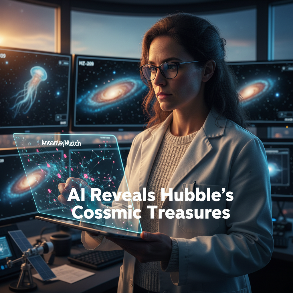 AI Unveils Hidden Cosmic Treasures in Hubble’s Archive