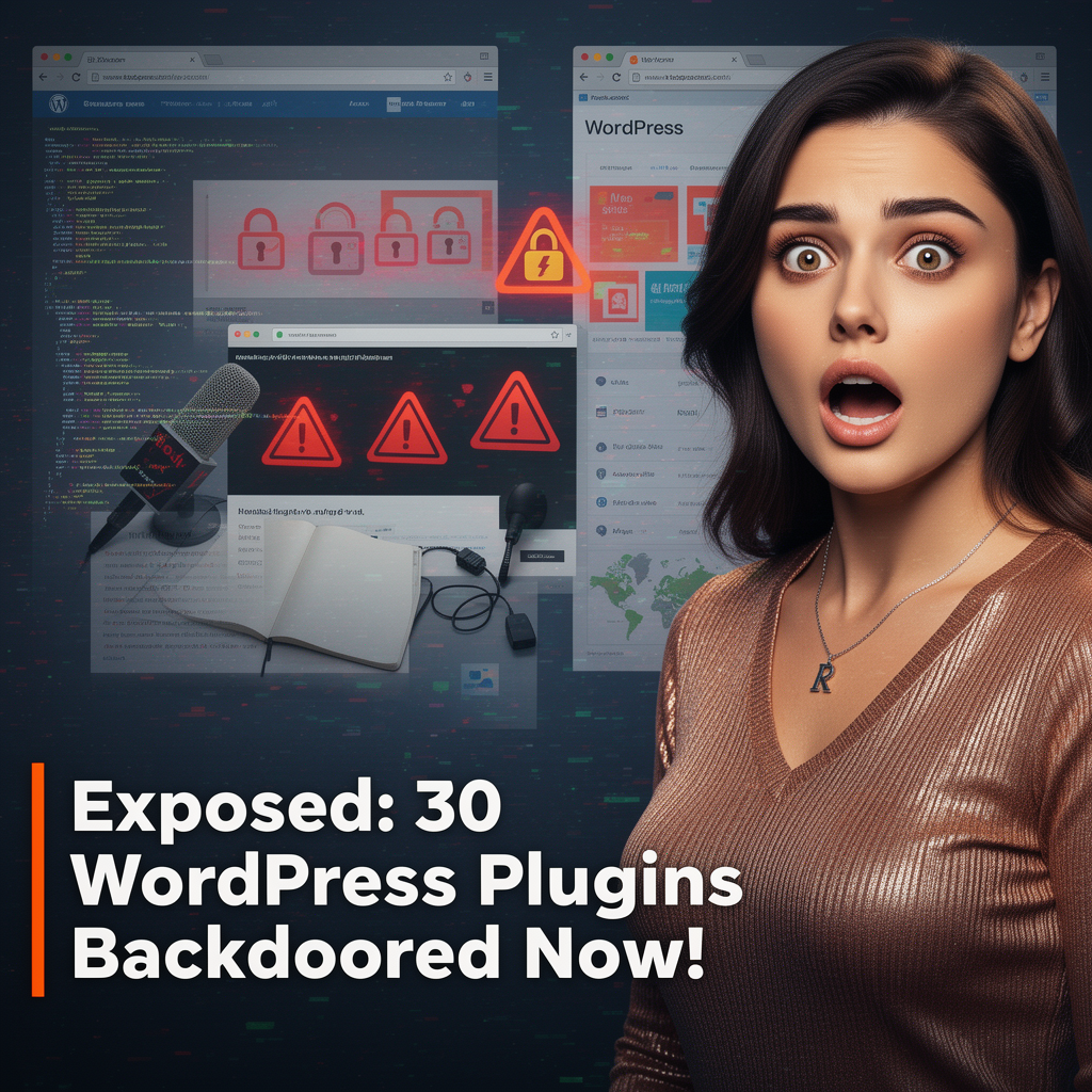 Exposed: Backdoor Threat in 30 WP Plugins!