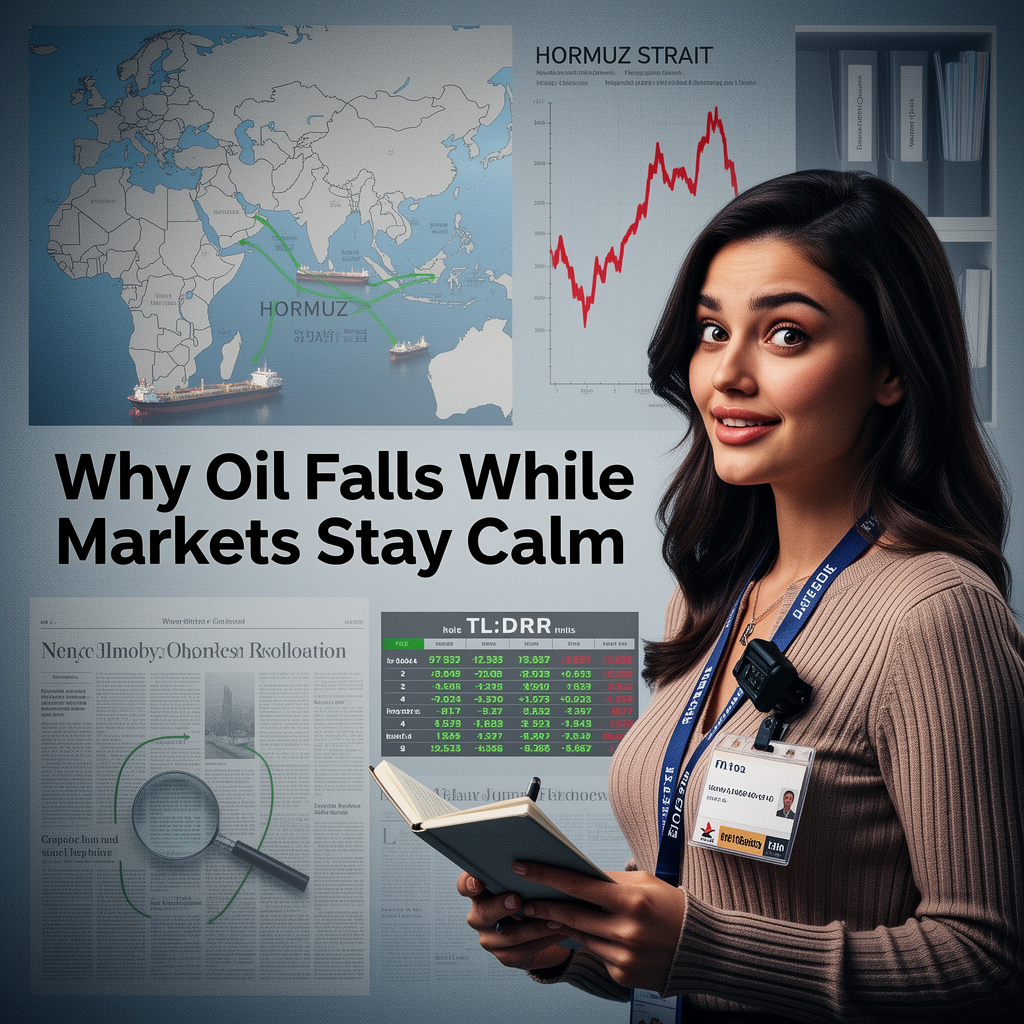 Oil Falls, Stocks Steady: Decipher the Hormuz Puzzle